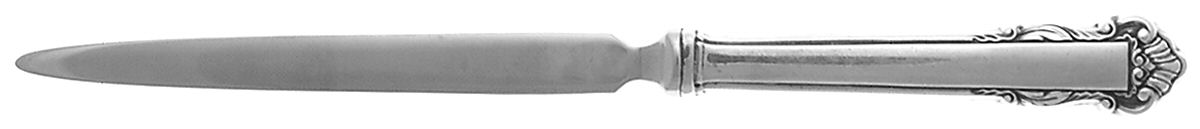 English Shell (Sterling, 1937) Letter Opener with Stainless Blade by Lunt Silver-1
