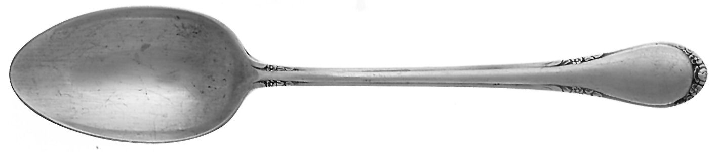 Evening Rose (Sterling, 1952) Teaspoon by Lunt Silver-1