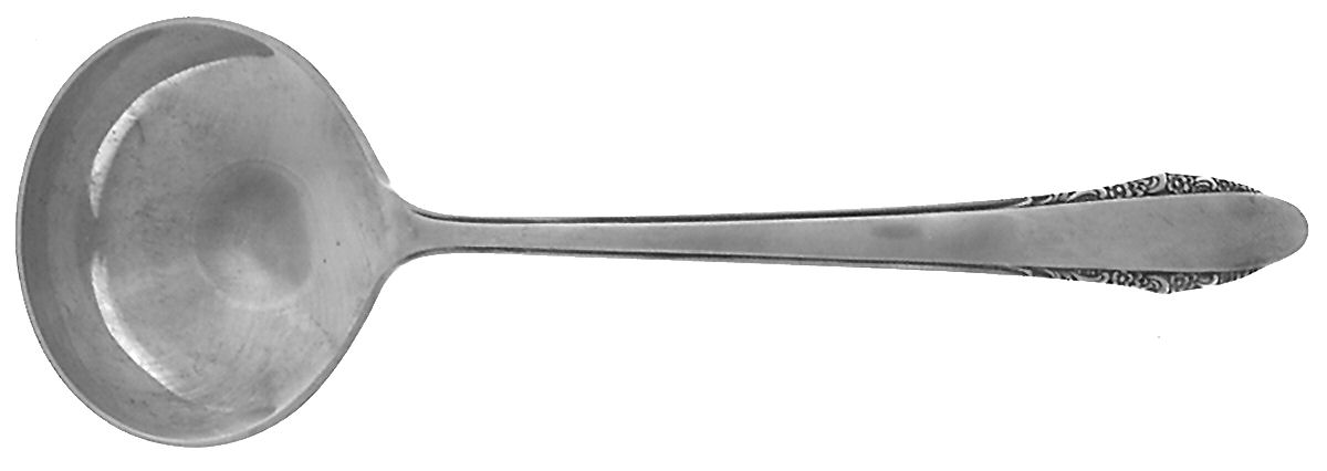 Festival (Sterling, 1936) Solid Gravy Ladle by Lunt Silver-1