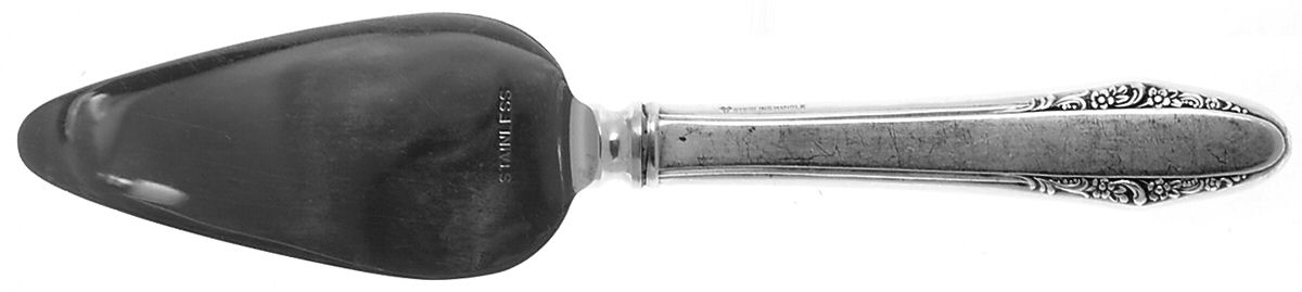 Festival (Sterling, 1936) Cheese Server with Stainless Blade by Lunt Silver-1
