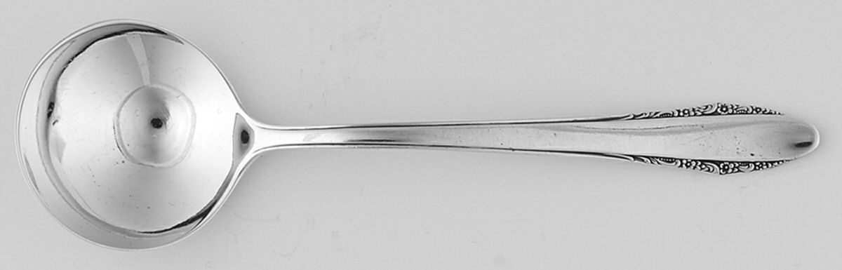 Festival (Sterling, 1936) Round Bowl Soup Spoon (Bouillon) by Lunt Silver-1