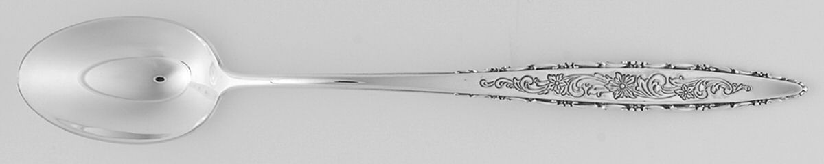 Floral Lace (Sterling, 1967) Iced Tea Spoon by Lunt Silver-1