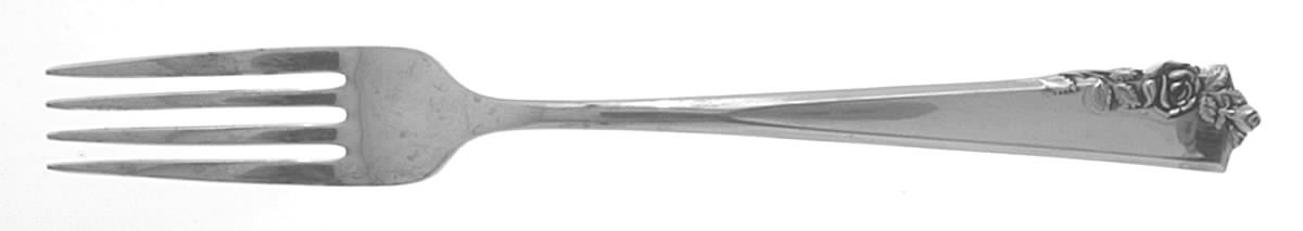 Garnet Rose (Sterling, 1960) Fork by Lunt Silver-1