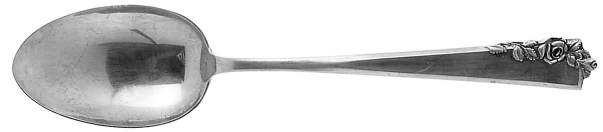 Garnet Rose (Sterling, 1960) Tablespoon (Serving Spoon) by Lunt Silver-1