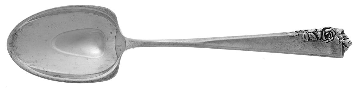Garnet Rose (Sterling, 1960) Sugar Spoon by Lunt Silver-1