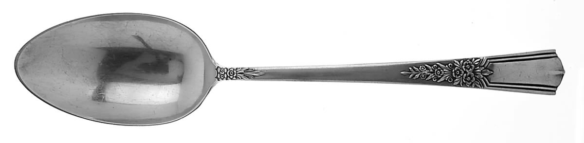 Gaycourt (Sterling, 1938) Tablespoon (Serving Spoon) by Lunt Silver-1