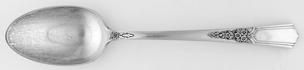Gaycourt (Sterling, 1938) Dessert/Oval Soup Spoon by Lunt Silver-1