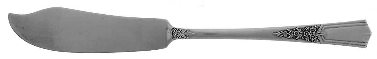 Gaycourt (Sterling, 1938) Flat Handle Master Butter Knife by Lunt Silver-1