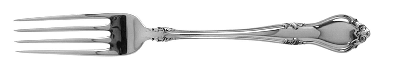 Georgian Manor (Sterling, 1958) Fork by Lunt Silver-1