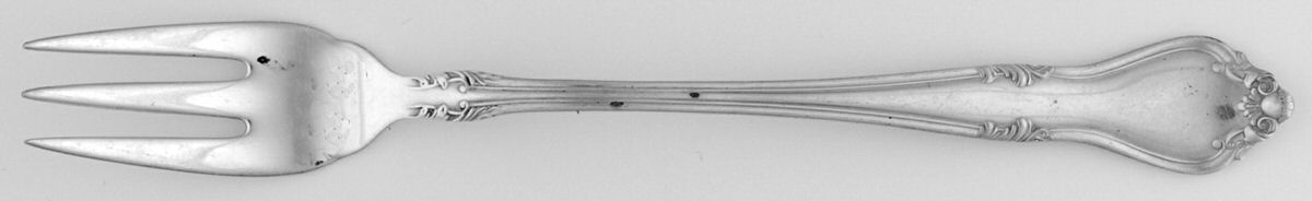 Georgian Manor (Sterling, 1958) Cocktail/Seafood Fork by Lunt Silver-1