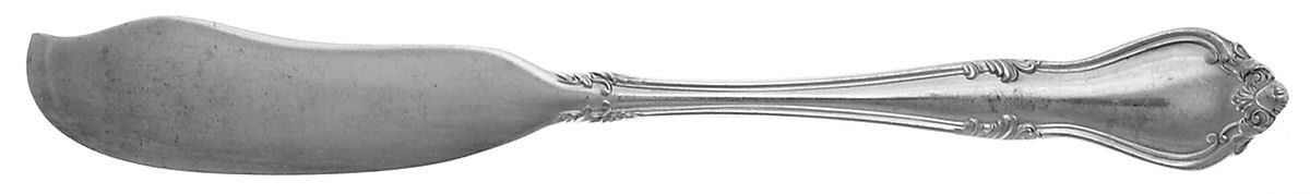 Georgian Manor (Sterling, 1958) Flat Handle Butter Spreader by Lunt Silver-1