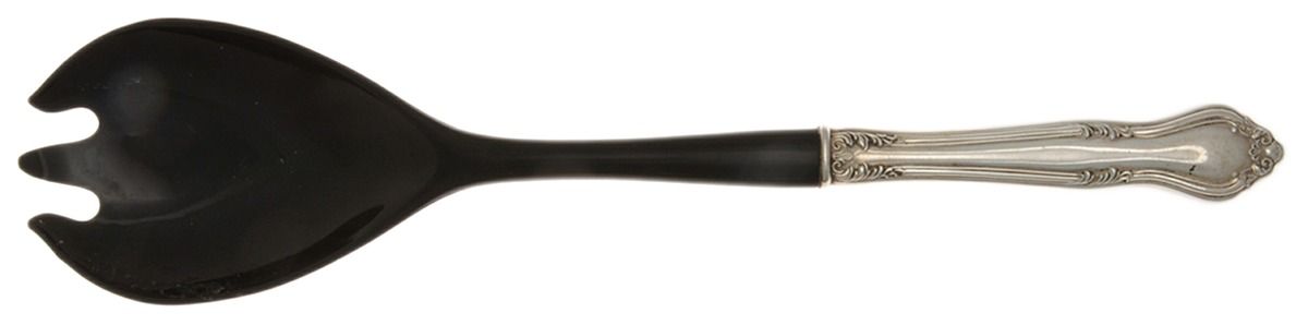 Georgian Manor (Sterling, 1958) Salad Serving Spoon with Plastic Bowl by Lunt Silver-1
