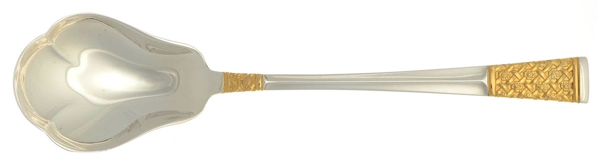 Golden Columbine (Sterling, 1973) Sugar Spoon by Lunt Silver-1