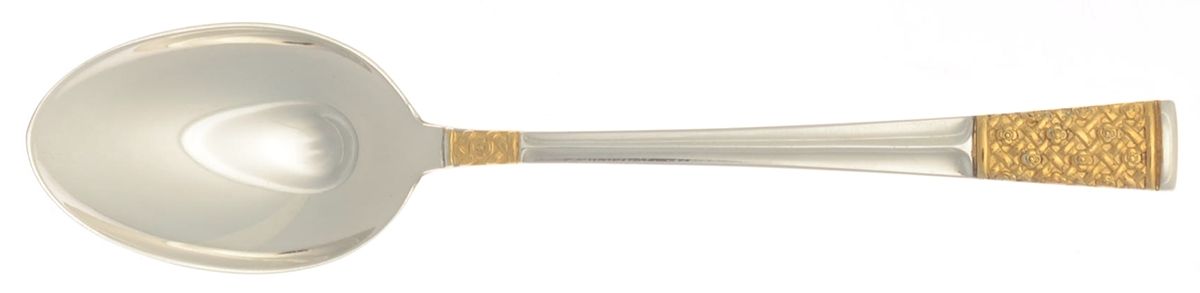 Golden Columbine (Sterling, 1973) Demitasse Spoon by Lunt Silver-1