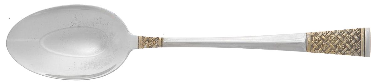 Golden Columbine (Sterling, 1973) Teaspoon by Lunt Silver-1