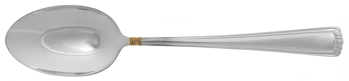 Golden Embassy Scroll (Sterling) Teaspoon by Lunt Silver-1