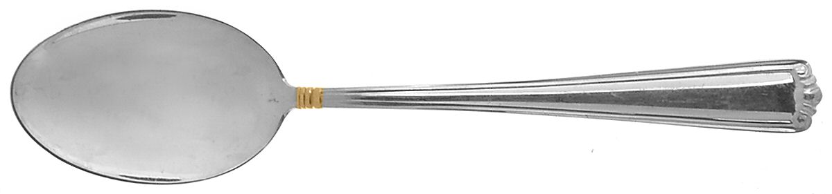 Golden Embassy Scroll (Sterling) Demitasse Spoon by Lunt Silver-1