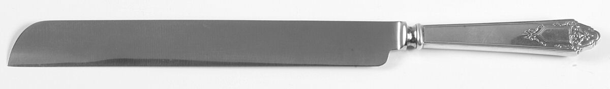 Granado (Sterling, 1929) Wedding Cake Knife with Stainless Blade by Lunt Silver-1