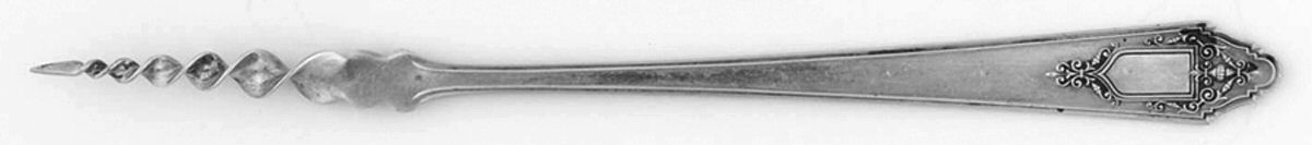 Granado (Sterling, 1929) One Tine Butter Pick by Lunt Silver-1