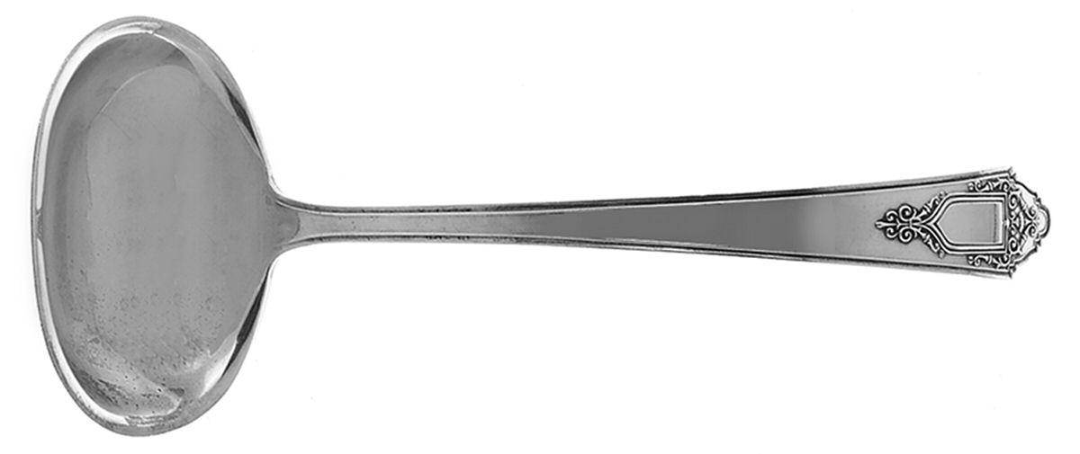 Granado (Sterling, 1929) Solid Gravy Ladle by Lunt Silver-1