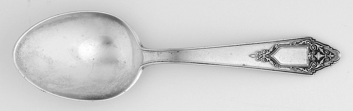 Granado (Sterling, 1929) Straight Handle Baby Spoon by Lunt Silver-1