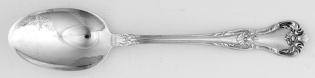 Harkness Hall (Silverplate, 1980) Teaspoon by Lunt Silver-1