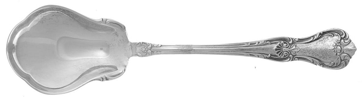 Harkness Hall (Silverplate, 1980) Sugar Spoon by Lunt Silver-1