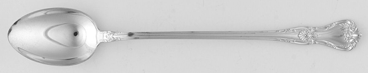 Harkness Hall (Silverplate, 1980) Iced Tea Spoon by Lunt Silver-1
