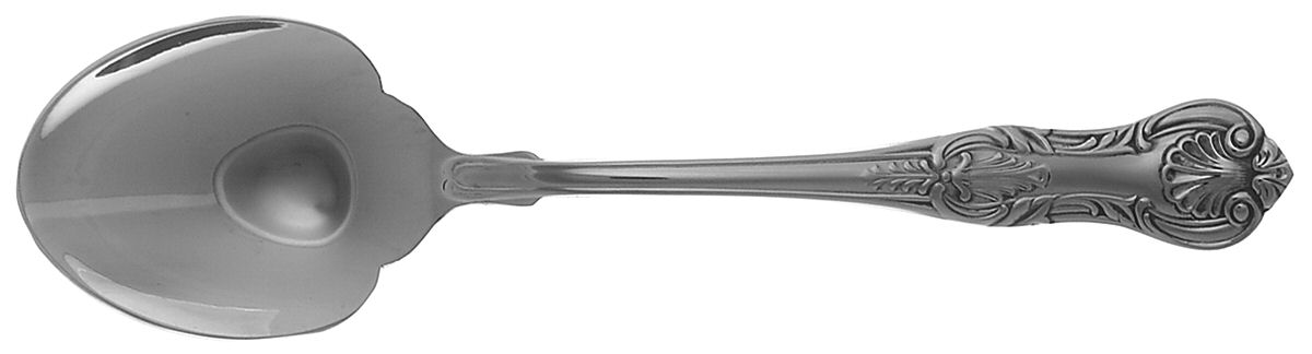 Hillsborough (Stainless, 1980) Sugar Spoon by Lunt Silver-1