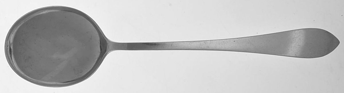 Jefferson (Sterling, 1883) Round Bowl Soup Spoon (Cream Soup) by Lunt Silver-1