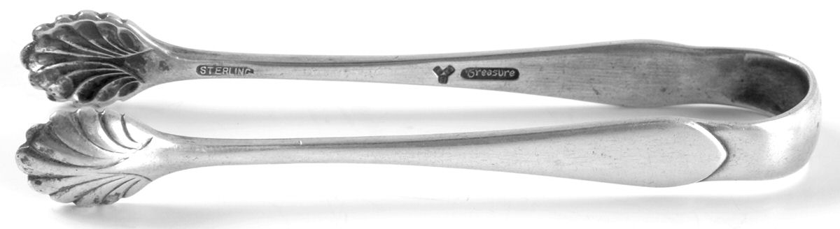 Jefferson (Sterling, 1883) Bon Bon Tongs by Lunt Silver-1
