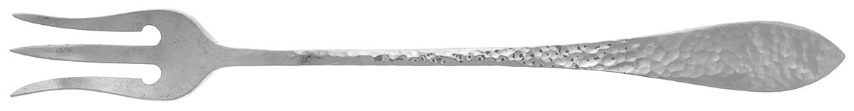 Jefferson-Hand Hammered (Sterling, 1903) Oyster Fork by Lunt Silver-1