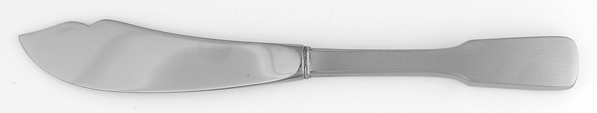 Jefferson (Pewter) Hollow Handle Master Butter Knife by Lunt Silver-1