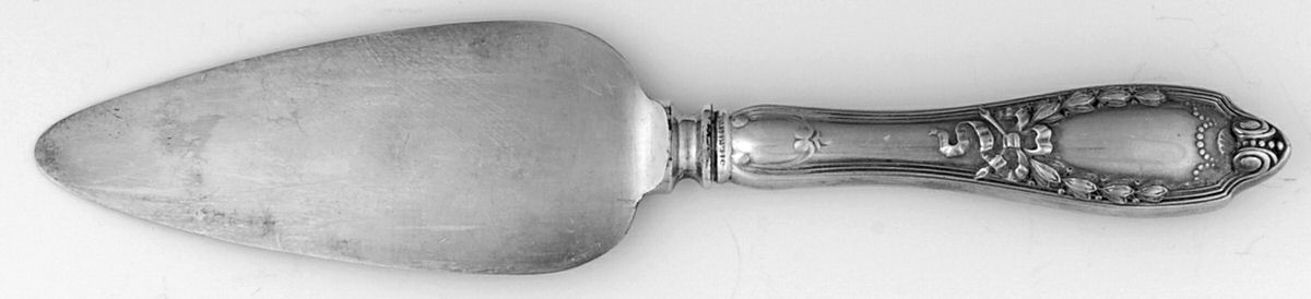 John Hancock (Sterling, 1911) Cheese Server with Silverplate Blade by Lunt Silver-1