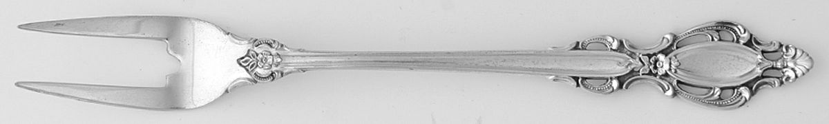 Lasting Grace (Sterling, 1975) Short Handle Pickle/Olive Fork by Lunt Silver-1
