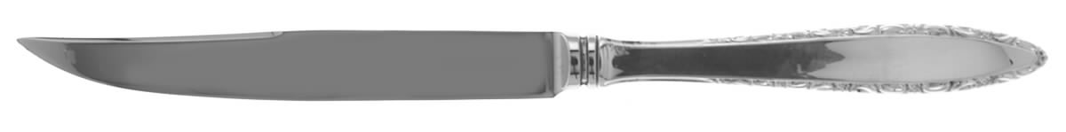 Lace Point (Sterling, 1965) Individual Steak Knife Hollow Handle by Lunt Silver-1