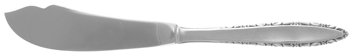 Lace Point (Sterling, 1965) Hollow Handle Master Butter Knife by Lunt Silver-1