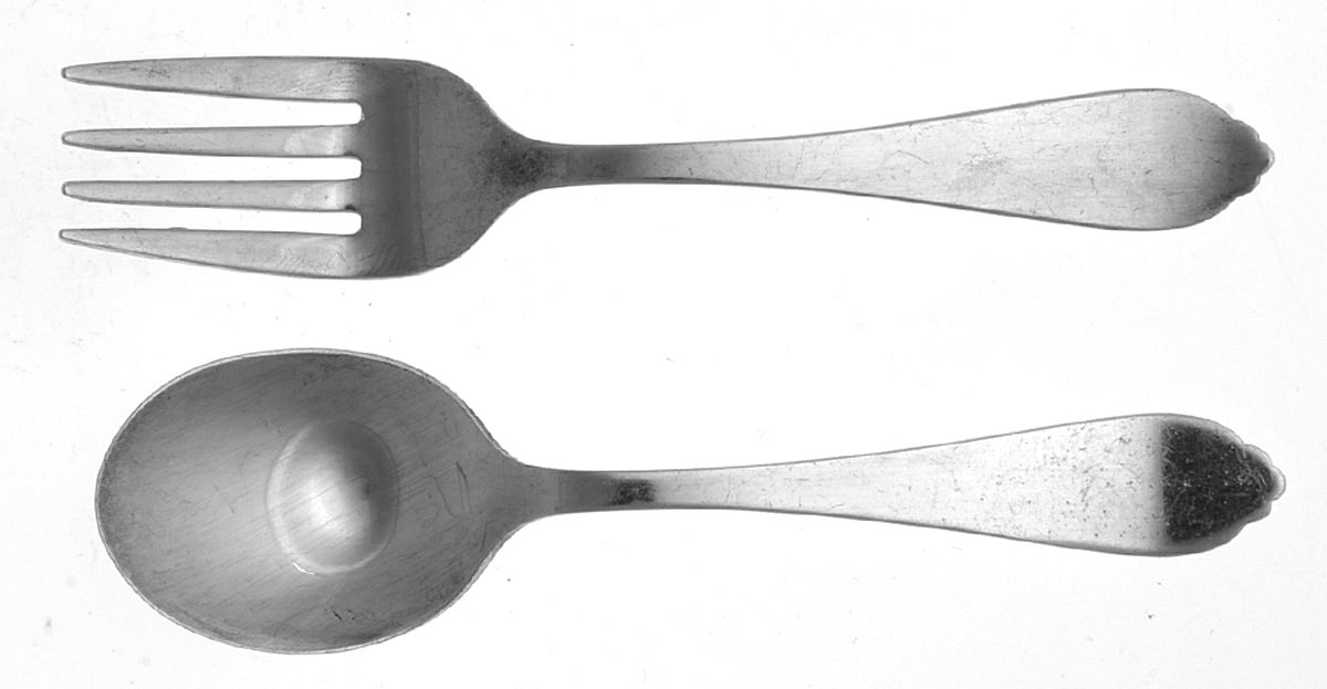LUS1 (Sterling) 2 Pc Baby Set (BF, BS) by Lunt Silver-1