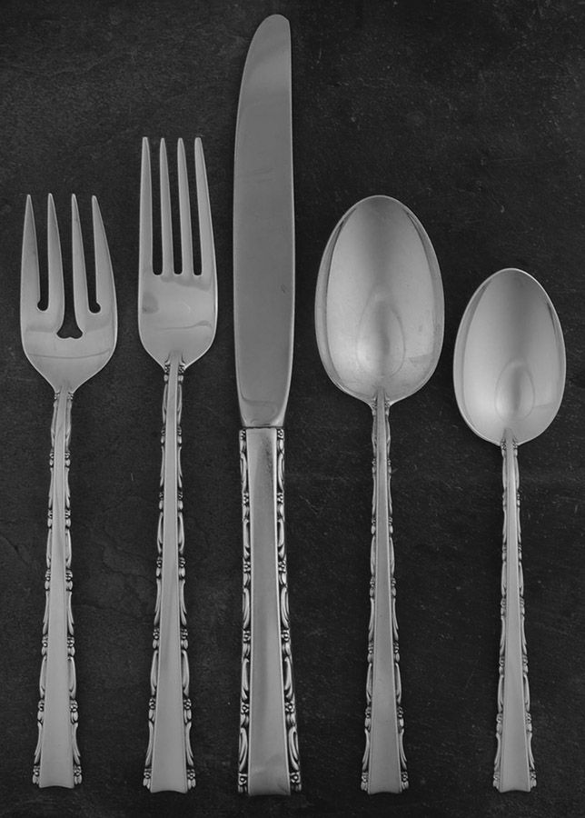 Madrigal (Sterling, 1962) 40 Piece Estate Set by Lunt Silver-1