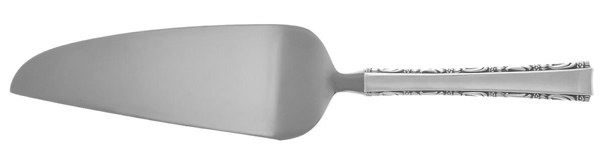 Madrigal (Sterling, 1962) Pie and Cake Server with Stainless Blade HC by Lunt Silver-1