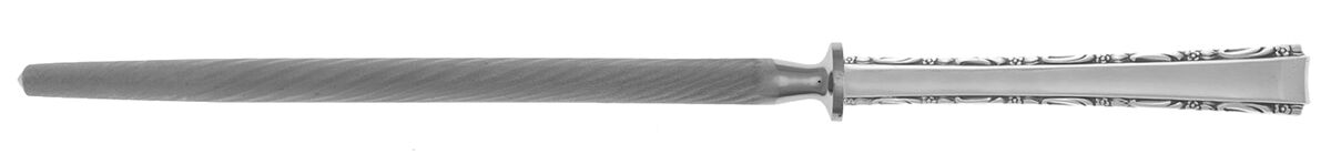 Madrigal (Sterling, 1962) Sharpener Knife with Steel Rod HC by Lunt Silver-1