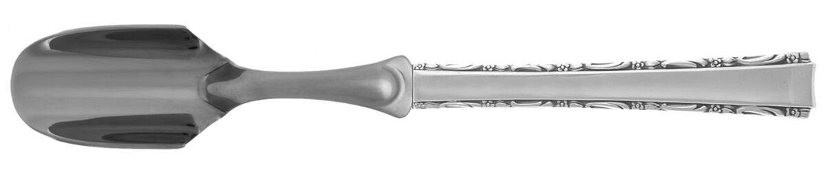 Madrigal (Sterling, 1962) Cheese Scoop with Stainless Scoop HC by Lunt Silver-1