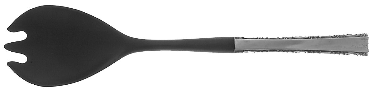 Madrigal (Sterling, 1962) Salad Serving Fork with Plastic Prongs by Lunt Silver-1
