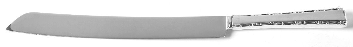 Madrigal (Sterling, 1962) Cake Knife with Stainless Blade by Lunt Silver-1