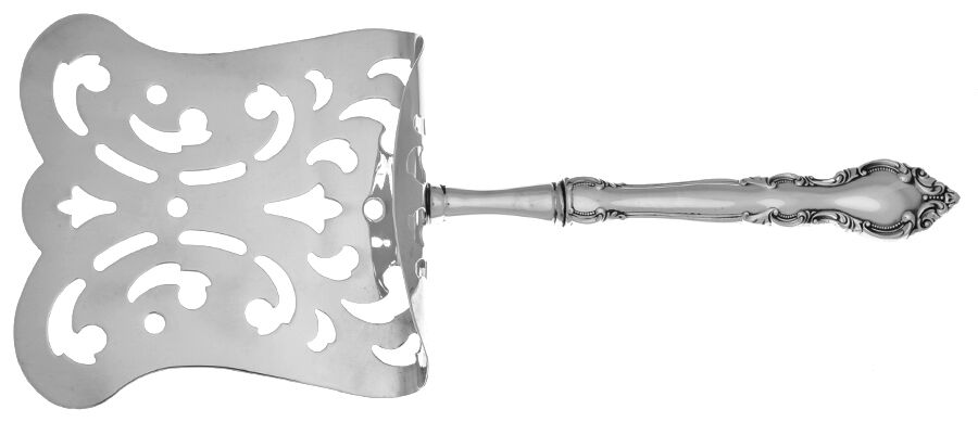 Malvern (Sterling, 1970) Asparagus Server with Sterling Hood HC by Lunt Silver-1