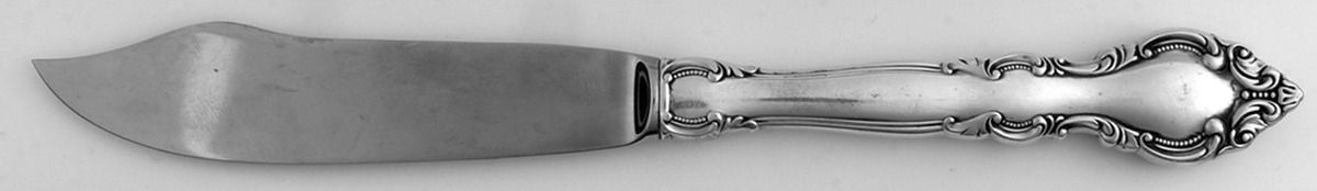 Malvern (Sterling, 1970) Individual Fish Knife with Stainless Blade by Lunt Silver-1