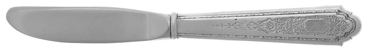 Mary II (Sterling, 1923) Modern Hollow Butter Spreader (Stainless) by Lunt Silver-1
