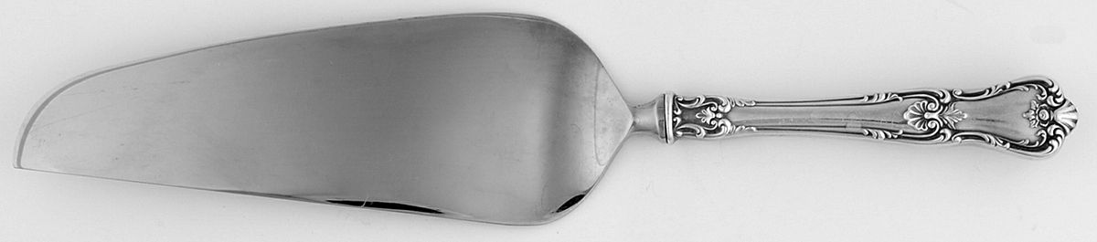Memory Lane (Sterling, 1949) Pie & Cake Server with Stainless Blade by Lunt Silver-1