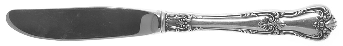 Memory Lane (Sterling, 1949) Modern Hollow Butter Spreader (Stainless) by Lunt Silver-1