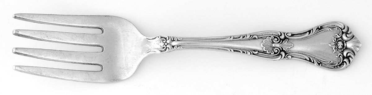 Memory Lane (Sterling, 1949) Baby Fork by Lunt Silver-1